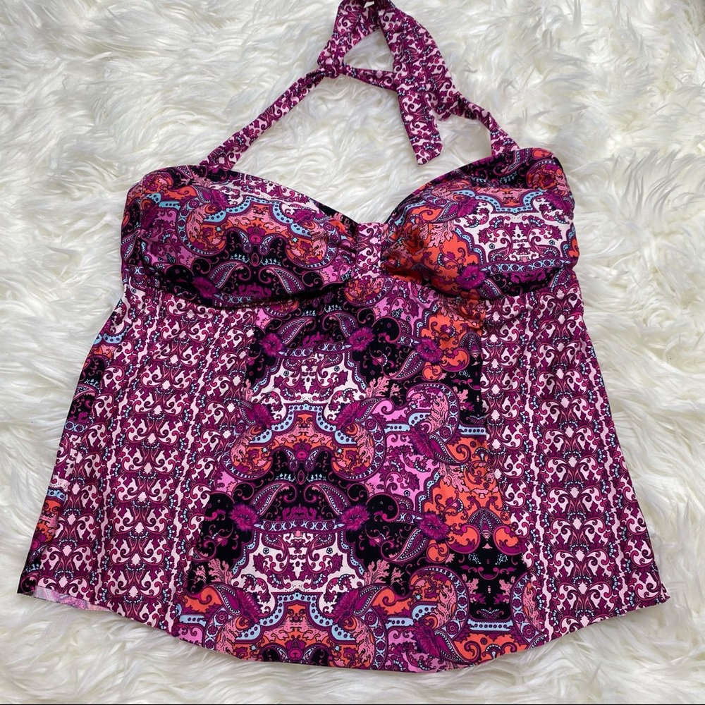Kenneth Cole tankini top size X LARGE